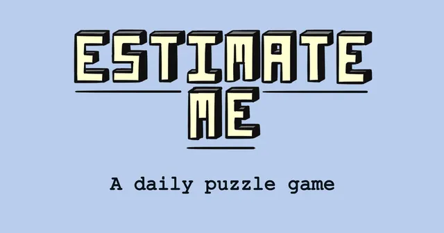 Estimate Me 공식 소개 이미지