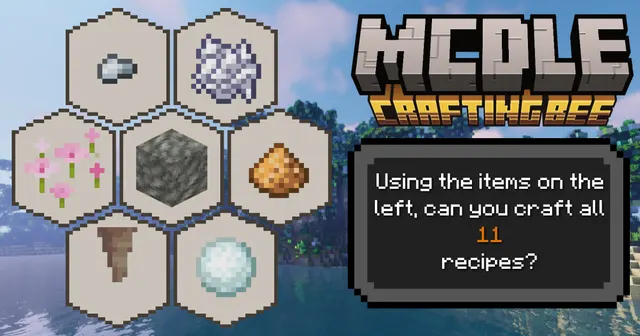 MCdle Crafting Bee 공식 소개 이미지