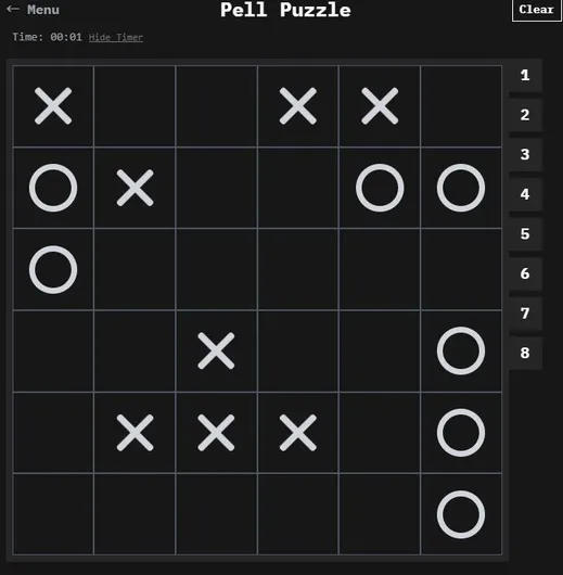 Pell Puzzles 공식 사이트 화면